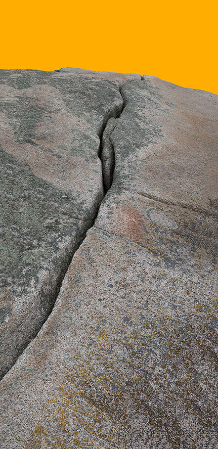 John Ruppert, ‘Granite Fissure I Yellow / Lawrys Island’, 2013-2015