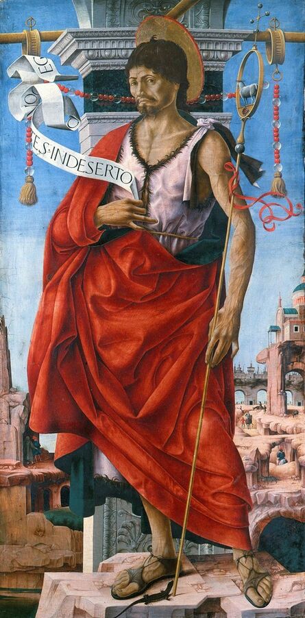 Francesco del Cossa, ‘Saint John the Baptist’, 1472-1473