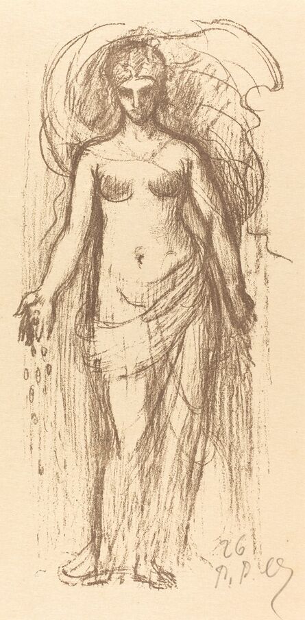 Pierre Puvis de Chavannes, ‘Study of a Woman (Abundance)’, 1895