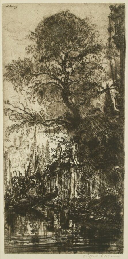 Clifford Isaac Addams, ‘Garden Entrance, Venice’, 1913