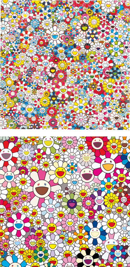 Takashi Murakami, ‘Flowers Blossoming in this World and the Land of Nirvana; and The Future will Be Full of Smile! For Sure!’, 2013