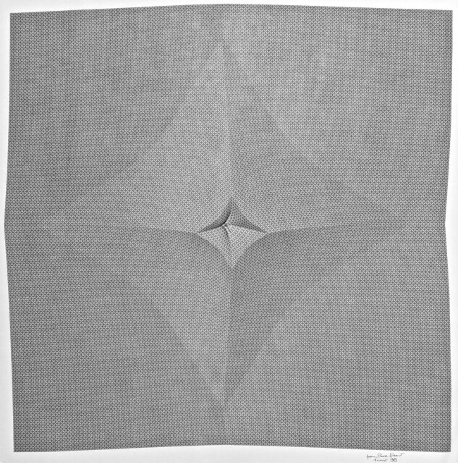 Pyramid with Glyphs, III, Black