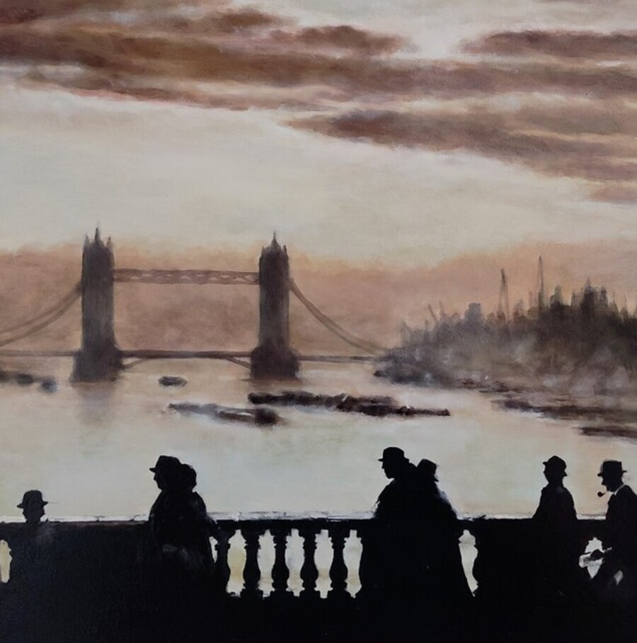Romantic Panel 3/40 (Thames, Fortune Magazine, 1946)