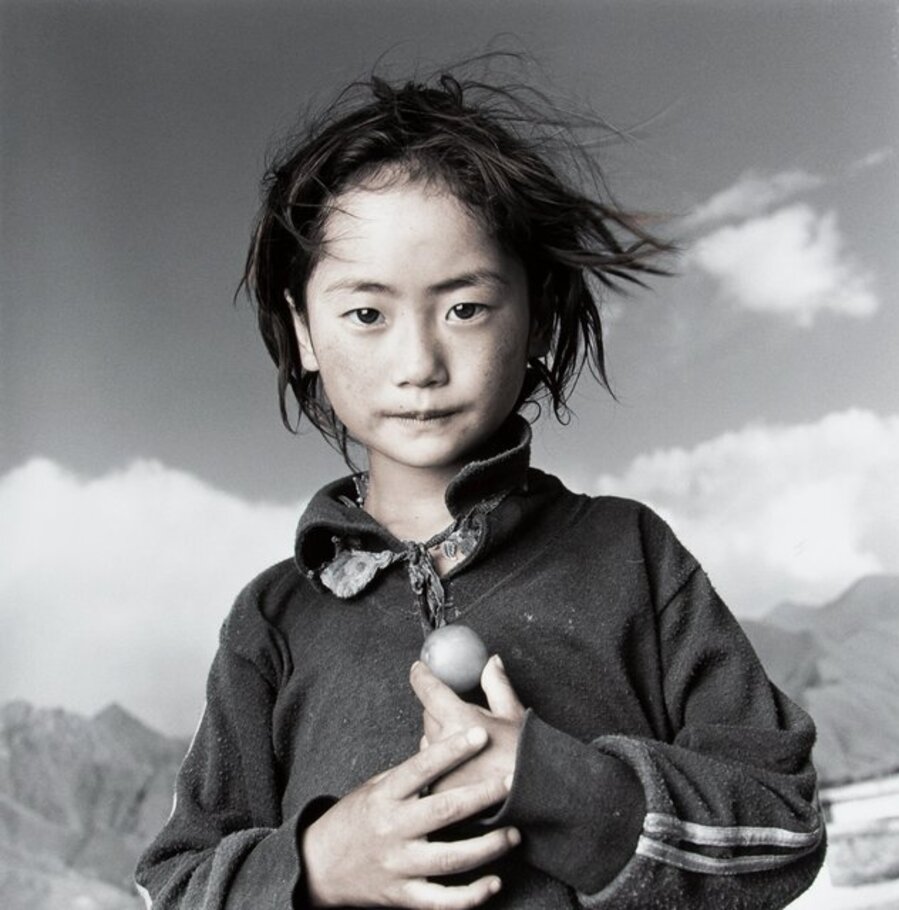 Yama, Eight Years Old, Lhasa, Tibet