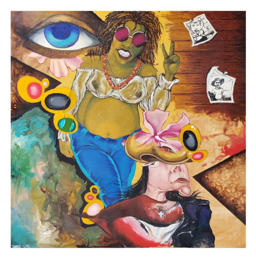 Portrait on the Edge of Hallucination