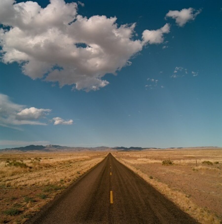 On the Road. Texas