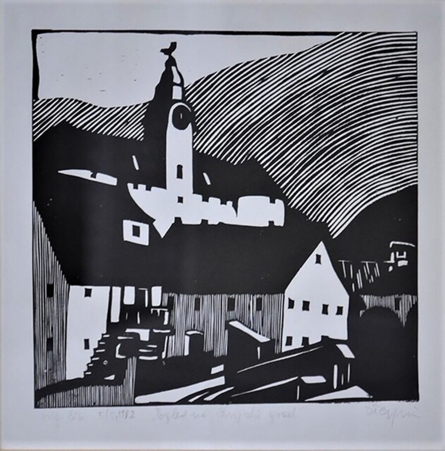 View of Idrija Castle