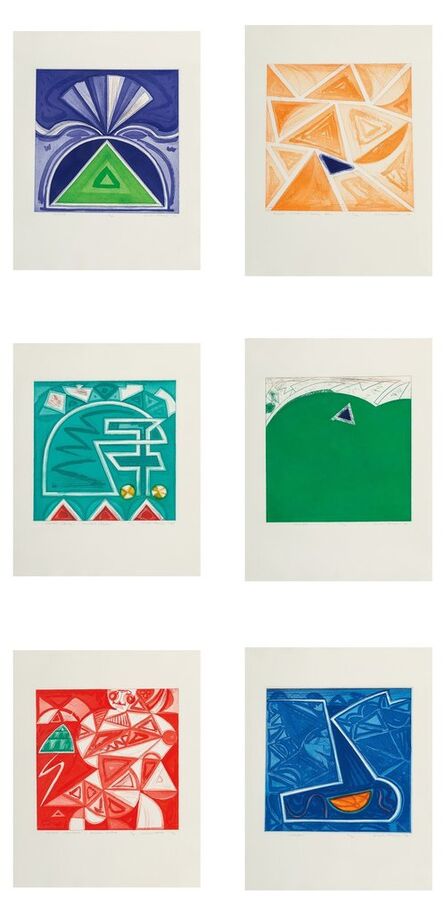 Gordon House, ‘Group of Six works, from Welsh Portfolio’, 1984