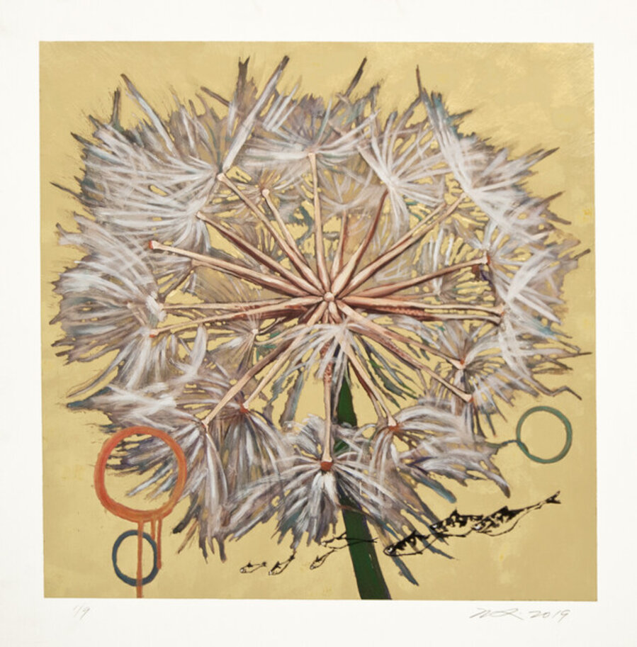Dandelion with Fishes