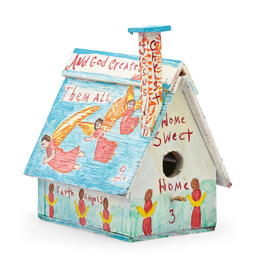 Untitled (Birdhouse - And God Created Them All)