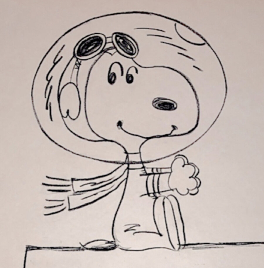 Snoopy - The Coolest Flying Ace in Outer Space