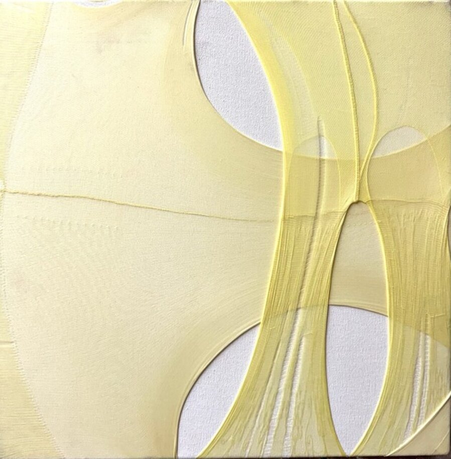 Composition in yellow 1