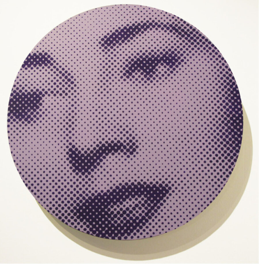 Large Mauve/Purple Woman