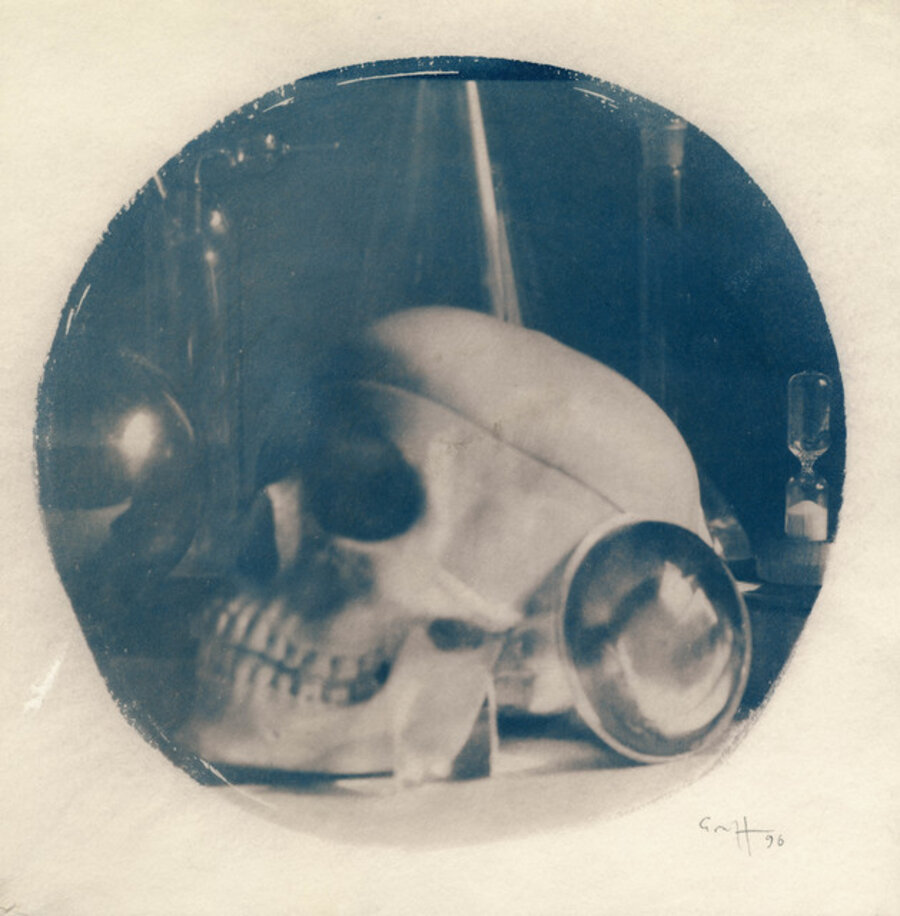 Skull in sphere