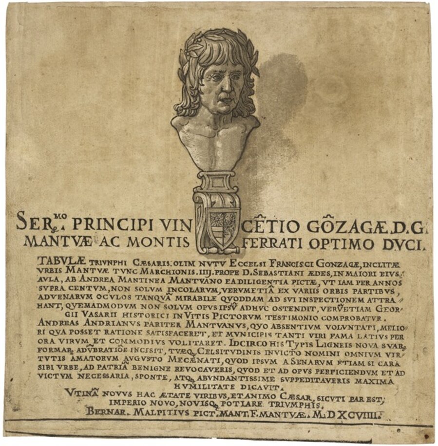 The Triumph of Julius Caesar: Title Page