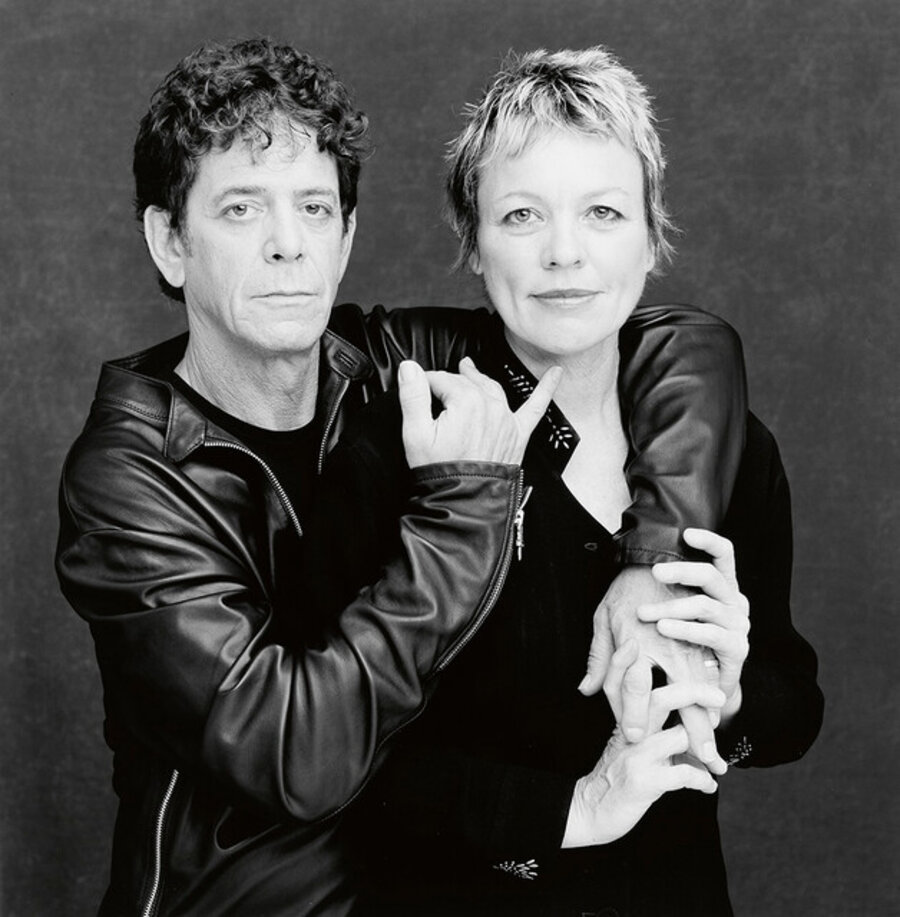 Lou Reed and Laurie Anderson