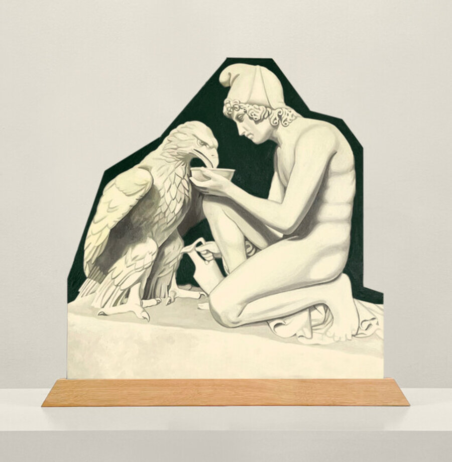 Ganymede with Jupiter's Eagle