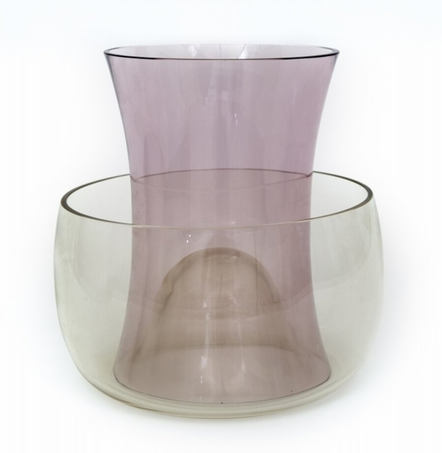 Vaso doppio' (double vase) for DANESE MILANO