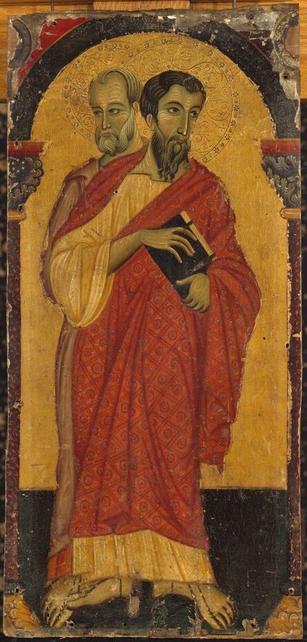 Master of Saint Francis, ‘Saints Bartholomew and Simon’, 1266–1275
