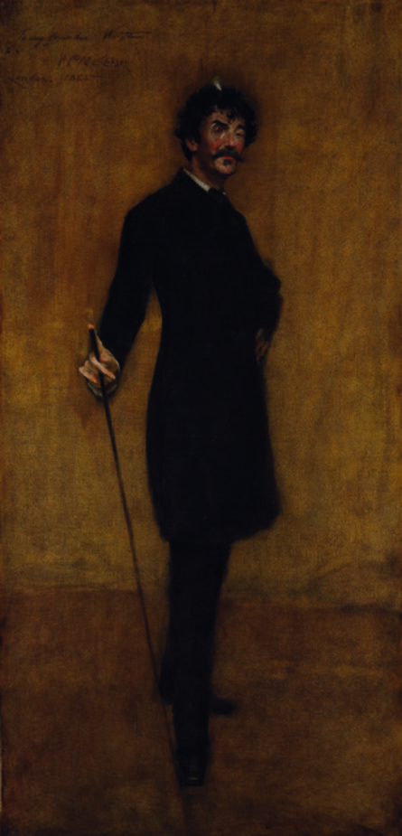 William Merritt Chase, ‘James Abbott McNeill Whistler’, 1885