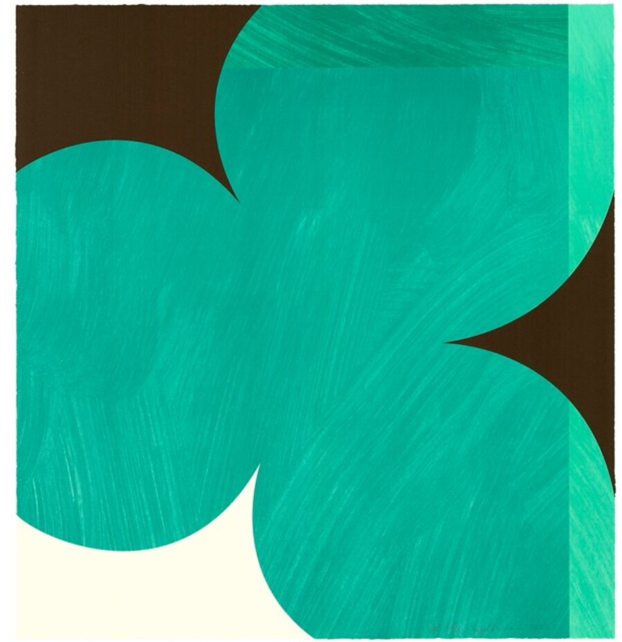 Untitled (Green Clovers)
