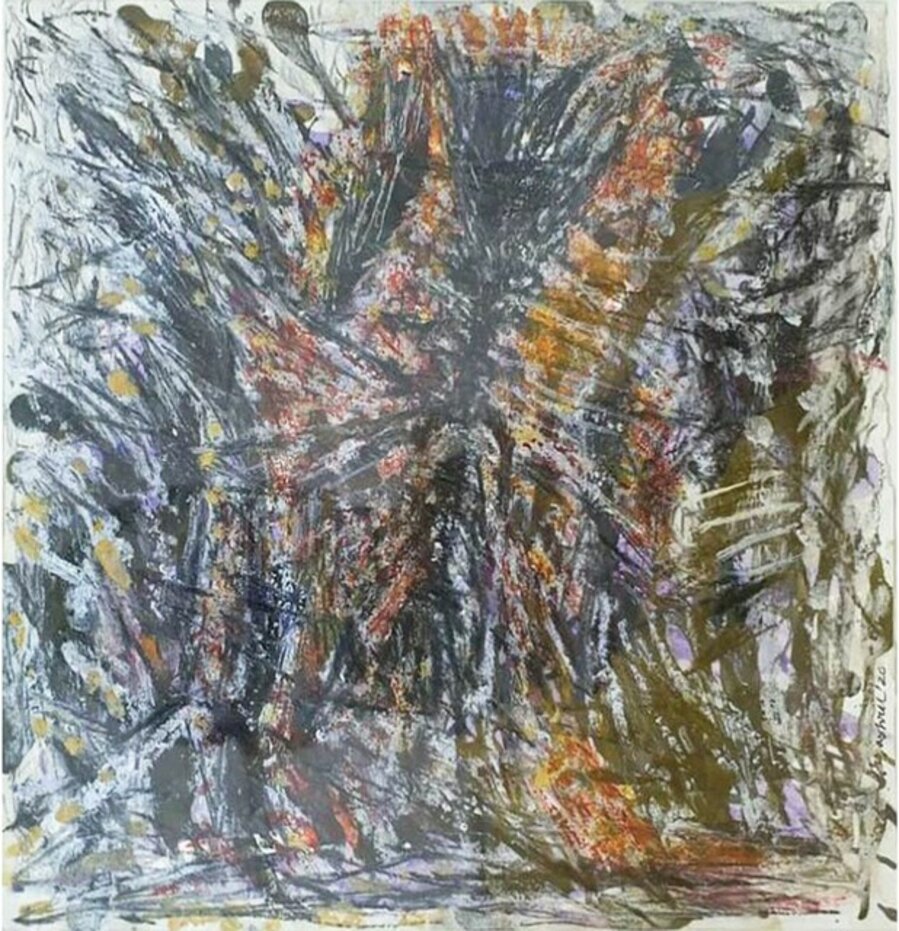 Untitled, Mixed Media on Paper