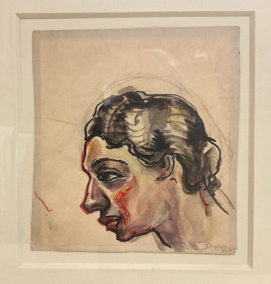 Untitled (Head of Woman)