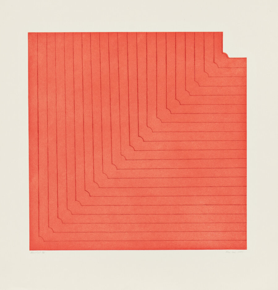 Two Works: Red Engraving