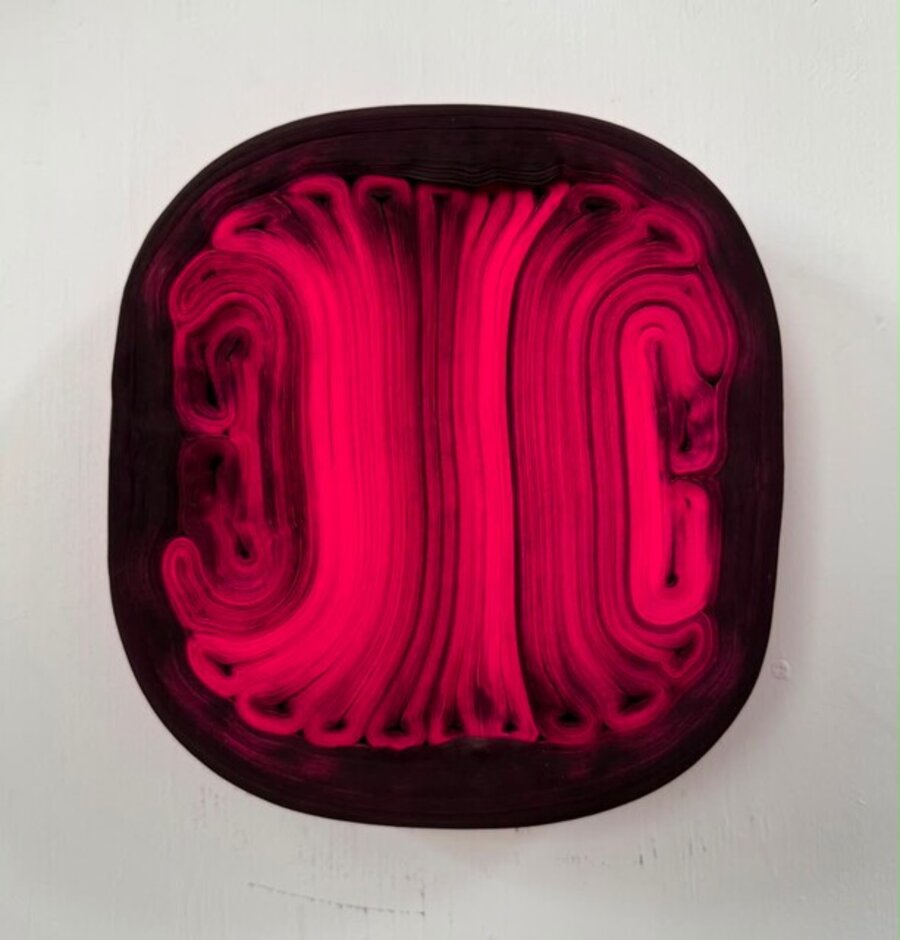 Magenta On Black