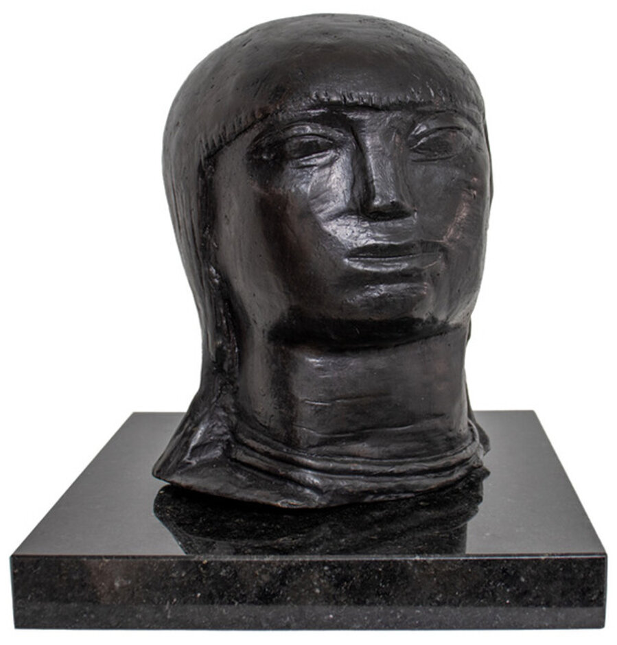 Cabeça indígena - (Projeto para monumento às Bandeiras) 7/7 / Indigenous head - (Project for a monument to the Bandeiras) 7/7
