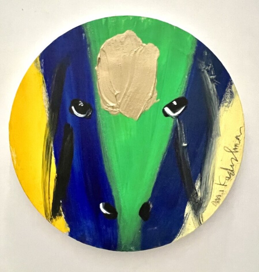 Blue & Green Sheep