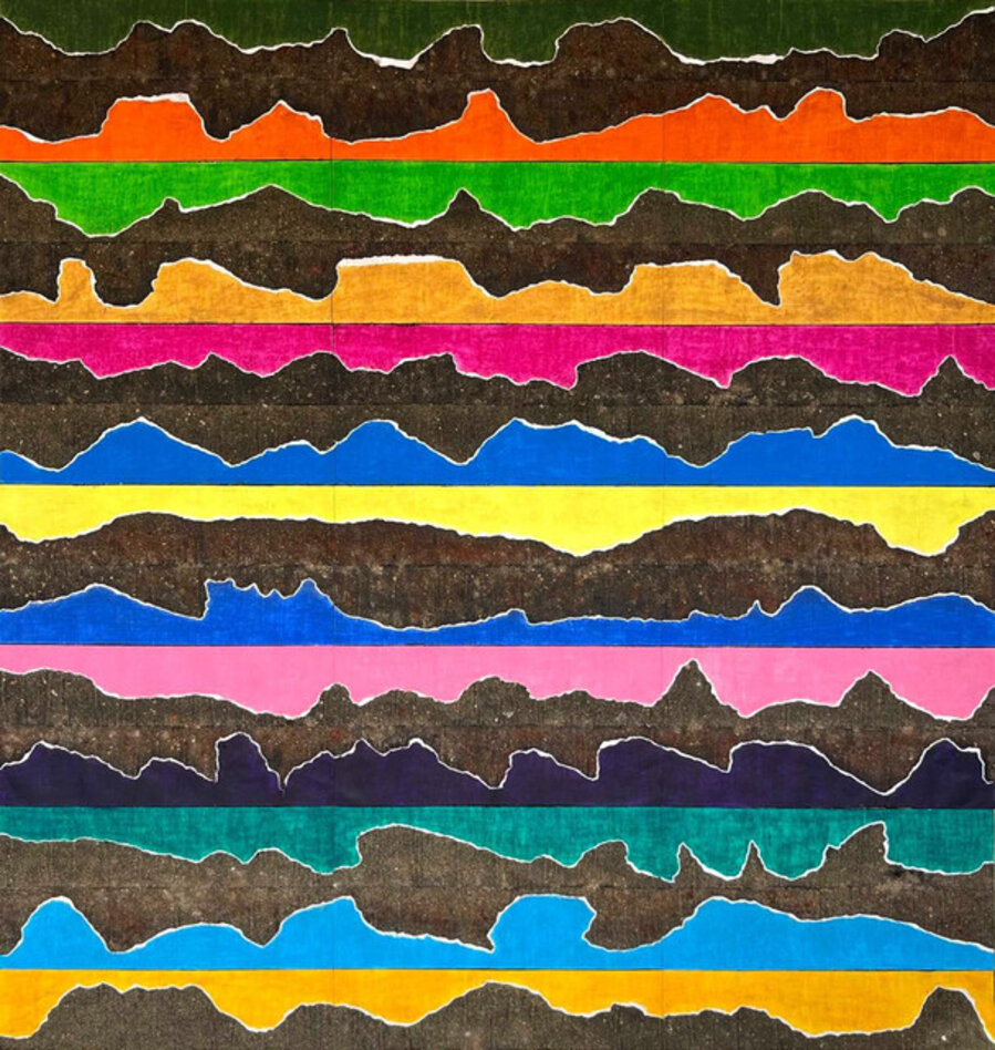The Rainbow Mountains