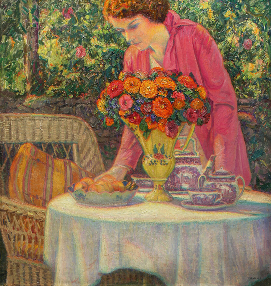 The Tea Party with the Artist’s Daughter Lois