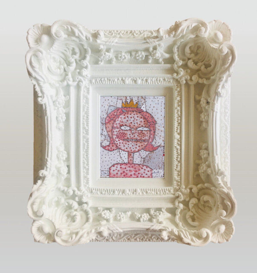 self-portrait as queen