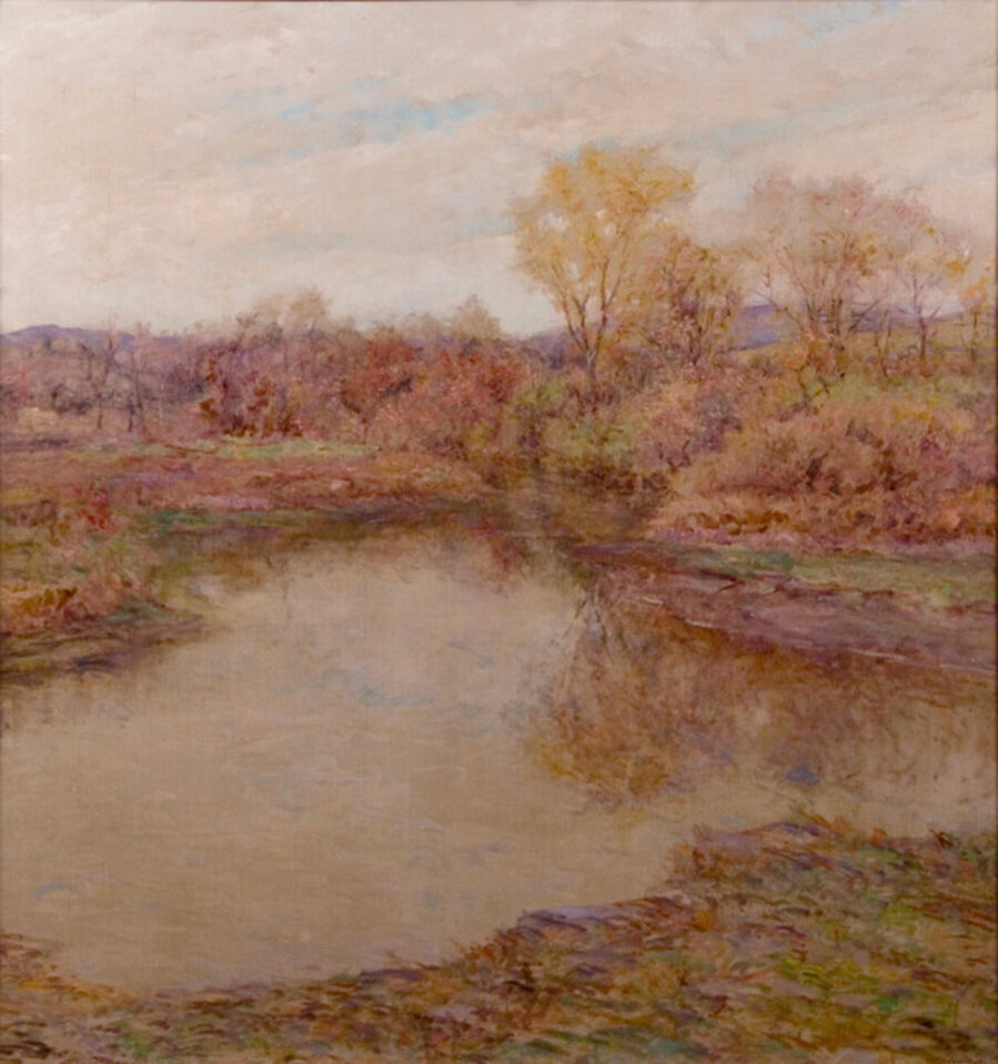 The Pond in Early Autumn