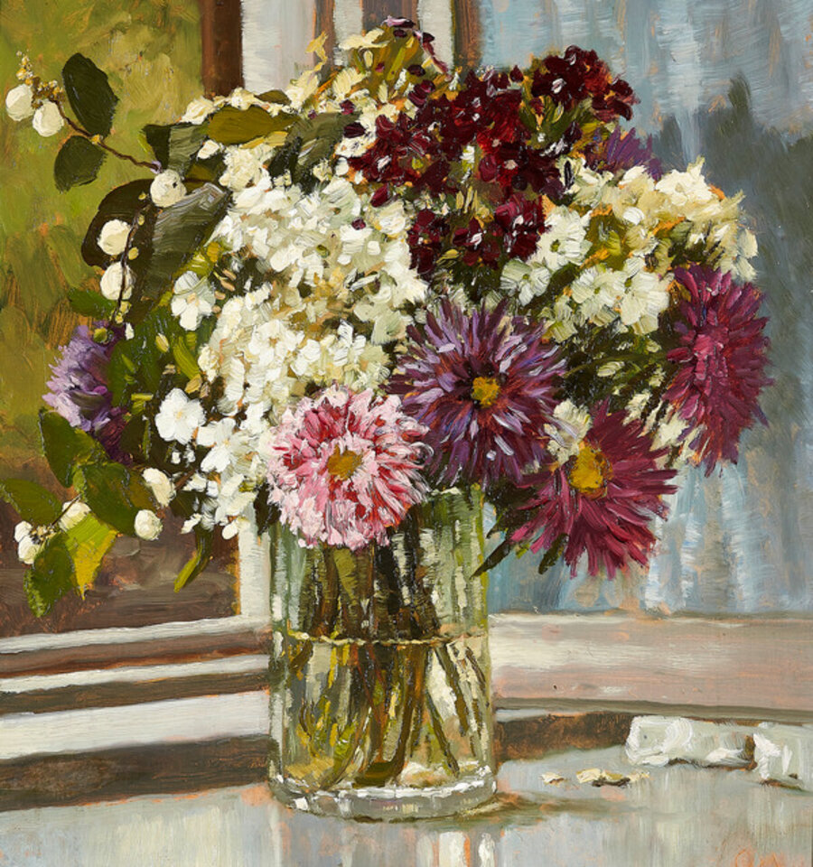 Autumnal Bouquet with Asters