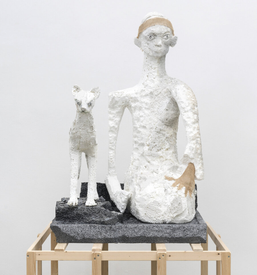 Girl with Cat