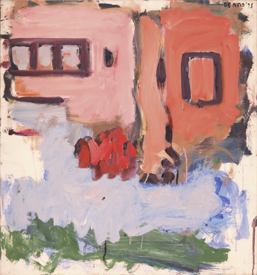 Pink and Salmon Houses