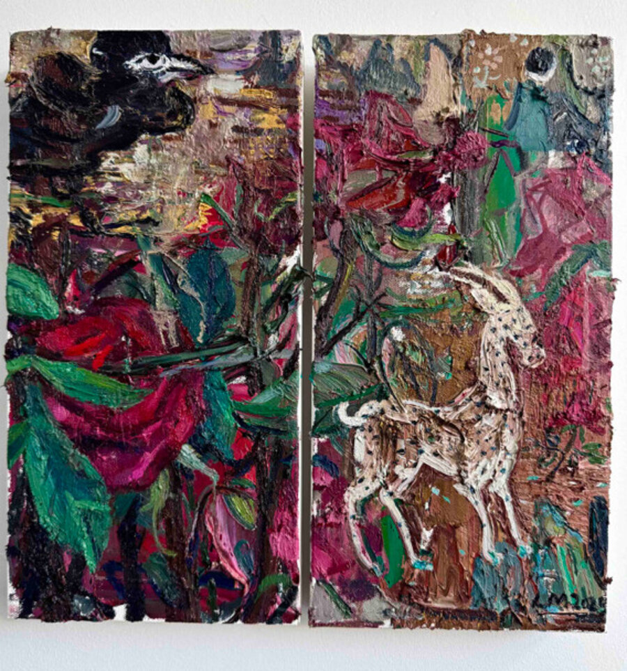 The Nine Colored Deer and Bada Shanren’s Bird