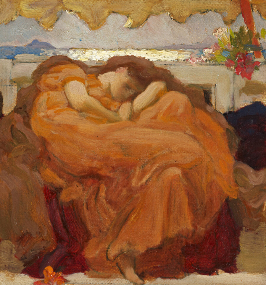 Sketch for “Flaming June”