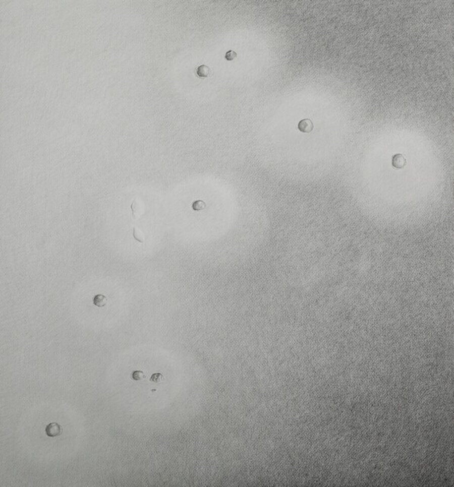 From the Dark Cronographies series. Untitled (trace) #25