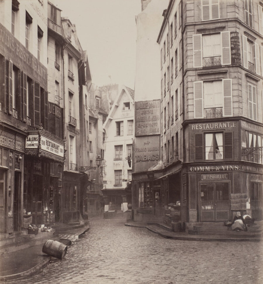 Rue Pirouette, vue prise de la rue Rambuteau, 1er arrondissement, Paris