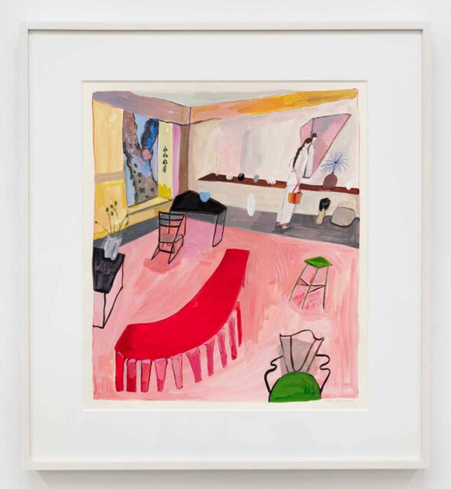 Room with Maud in White