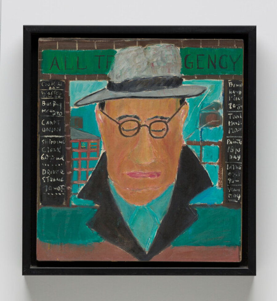 Man with Glasses and Fedora