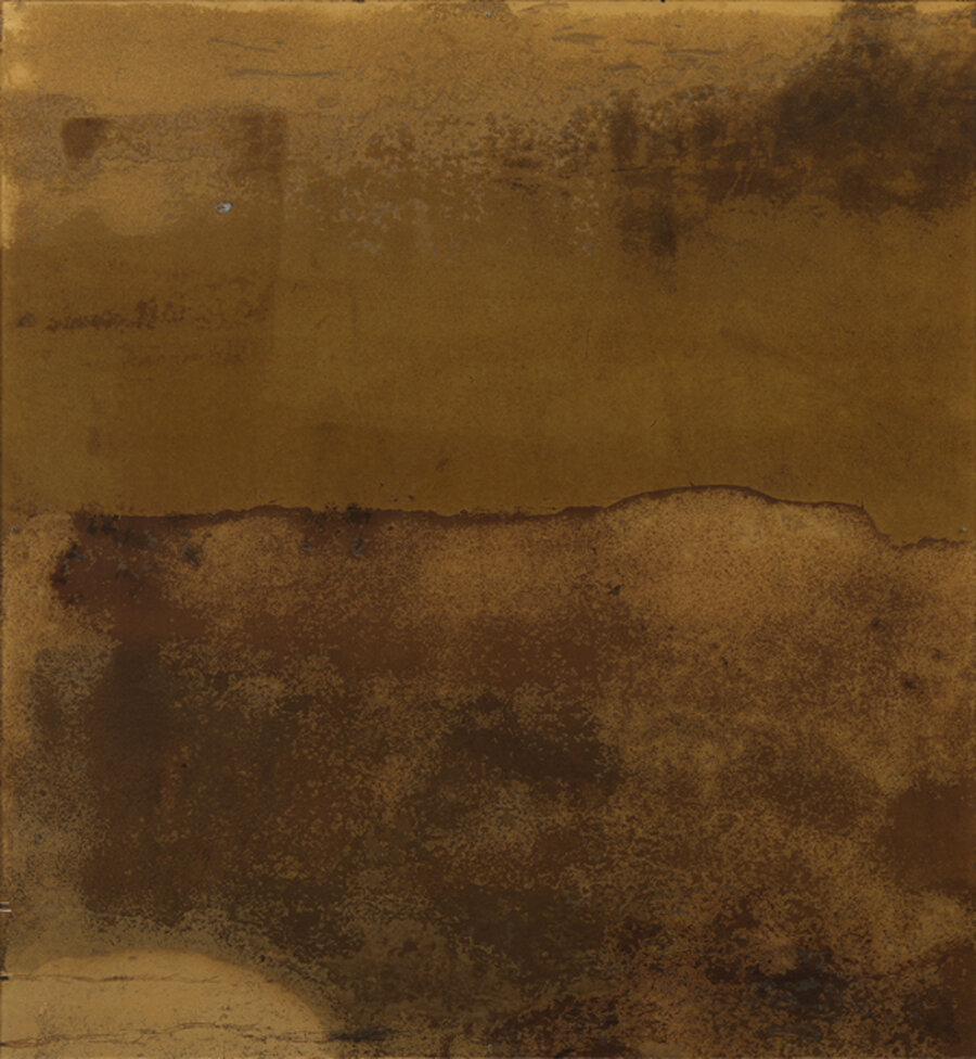 Paintings That Change in Time: Half Olive