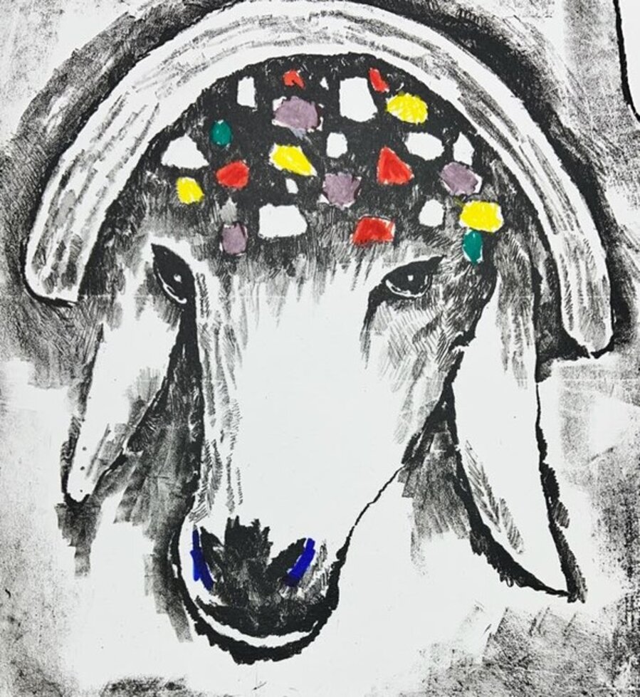 Sheep With Crown