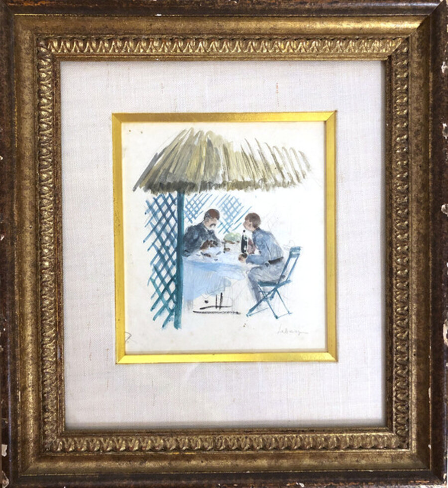 Original Drawing "The Diners"