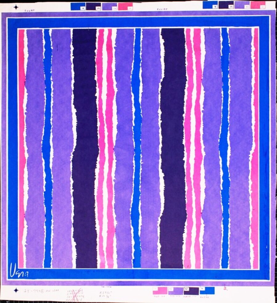 Untitled (Purple Falls)