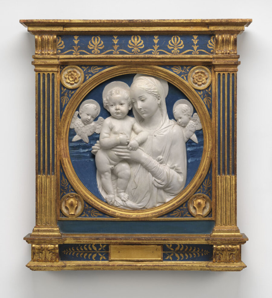 Madonna and Child with Cherubim