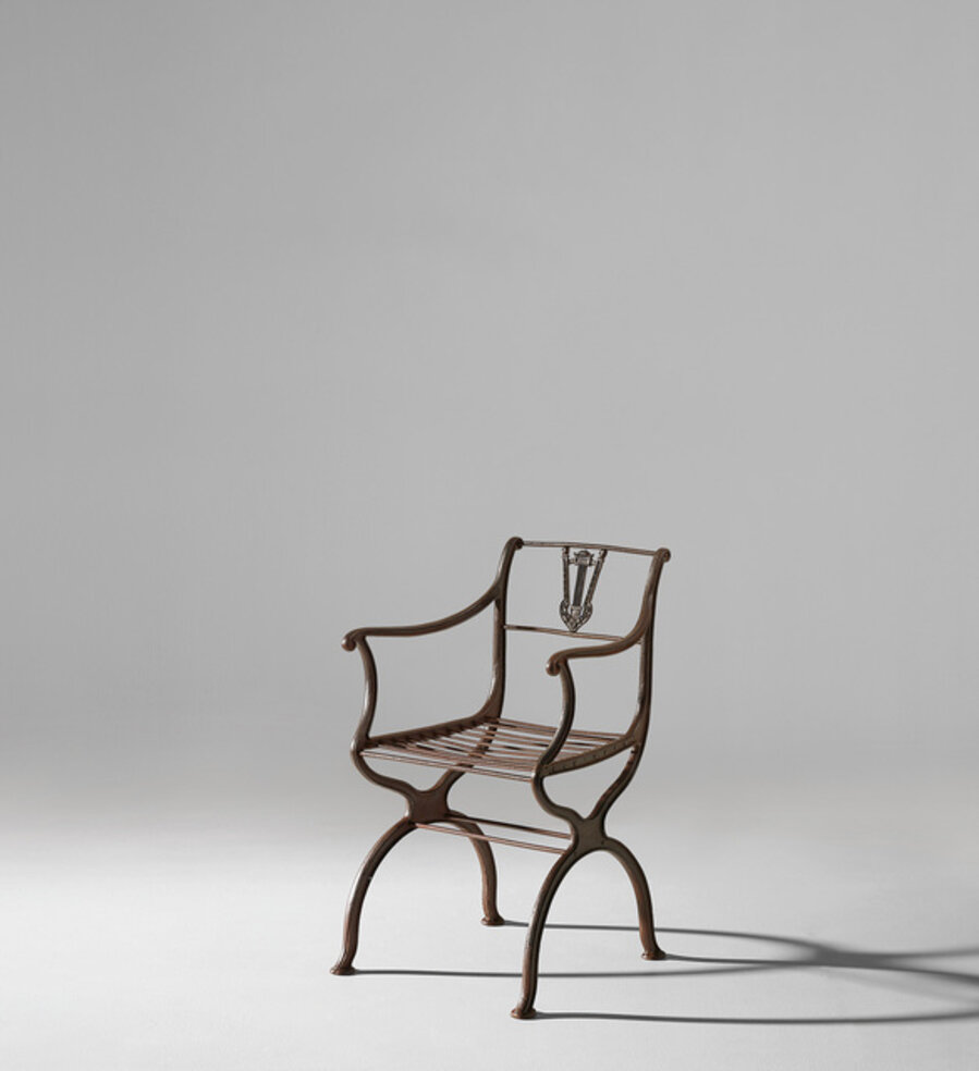 Garden armchair
